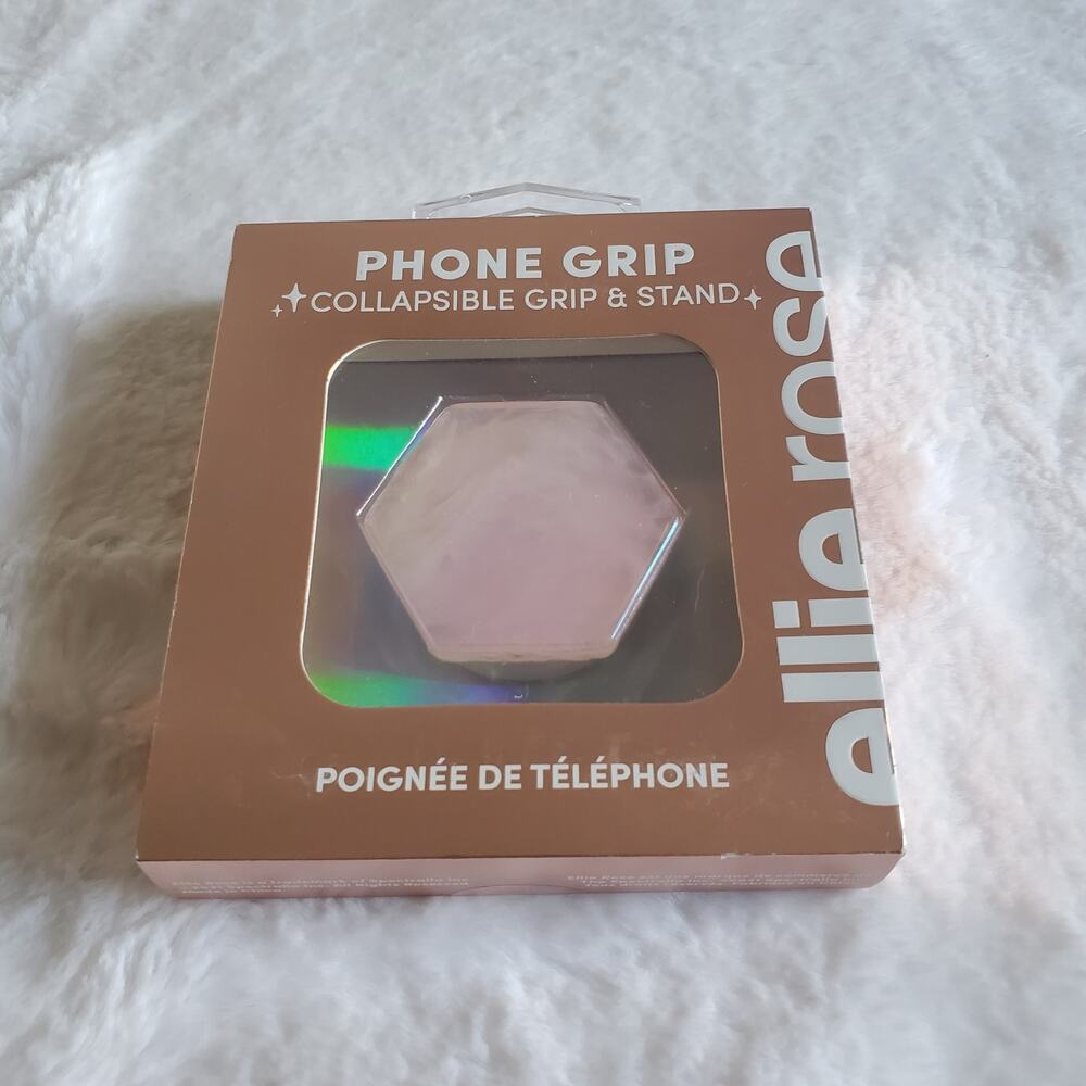 Ellie Rose Phone Grip Crystal Holographic